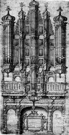 orgel, Der Aakerk in 1697